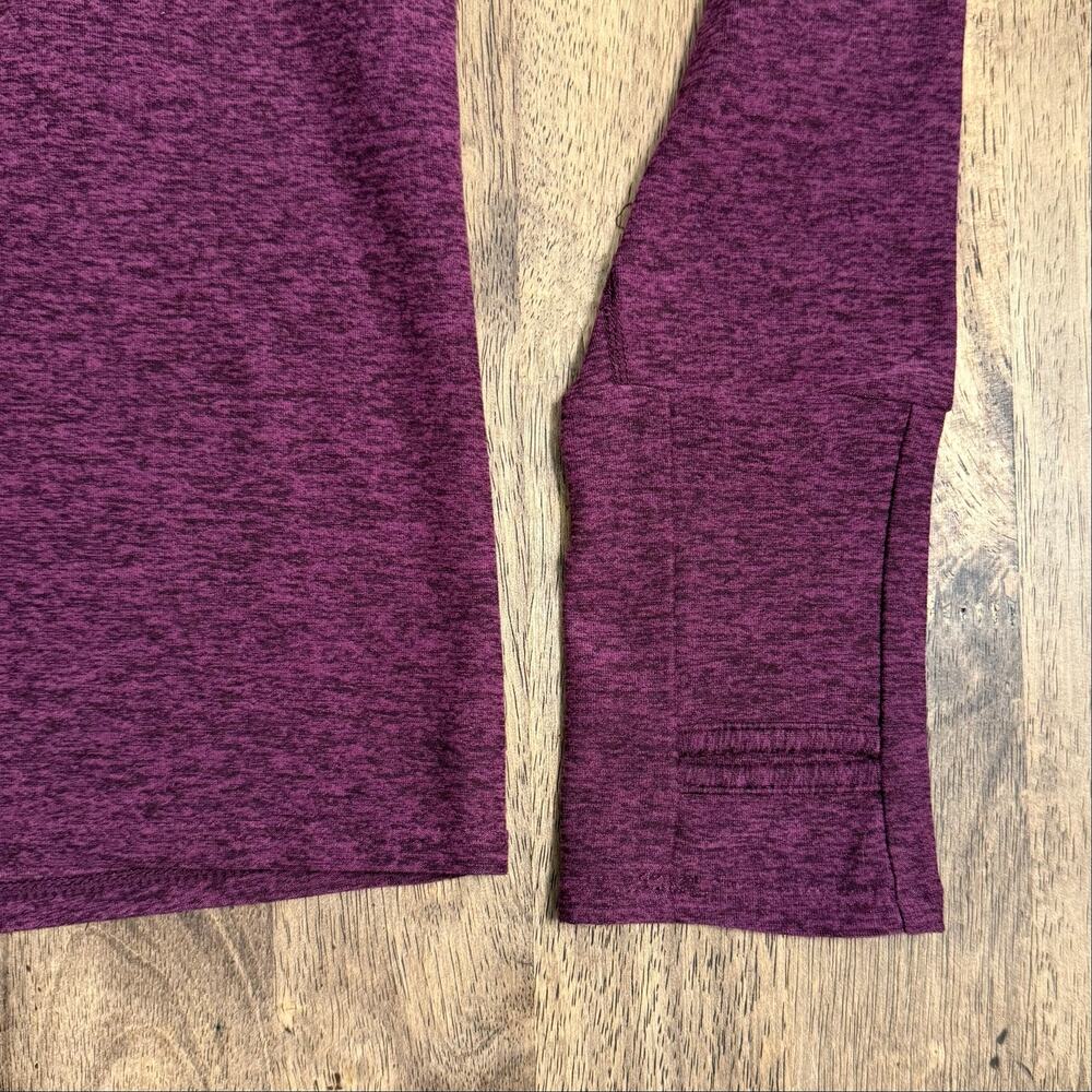 Oiselle Lux Layer Running Top Long Sleeve Pullover Baselayer Purple Women's 2 - Picture 7 of 9